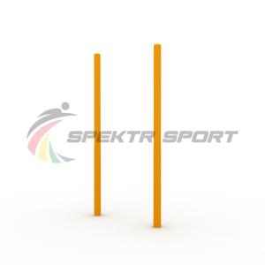 Купить Столбы вертикальные для выполнения упражнений Воркаут SP WRK-18_76mm в Нюрбе 