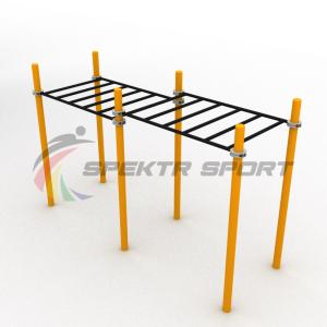 Купить Рукоход двухуровневый для Воркаут SP WRK-02_76mm в Нюрбе 